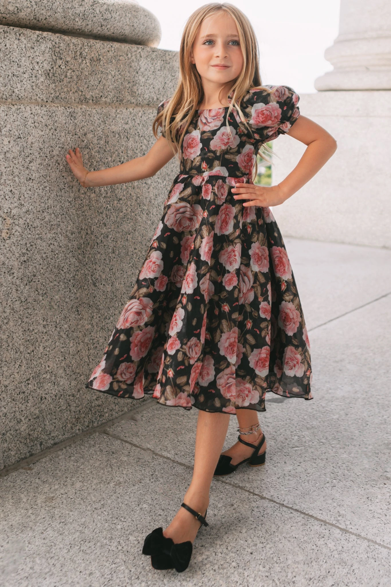 Mini Melody Dress In Midnight Rose 1 Mini Melody Dress In Midnight Rose