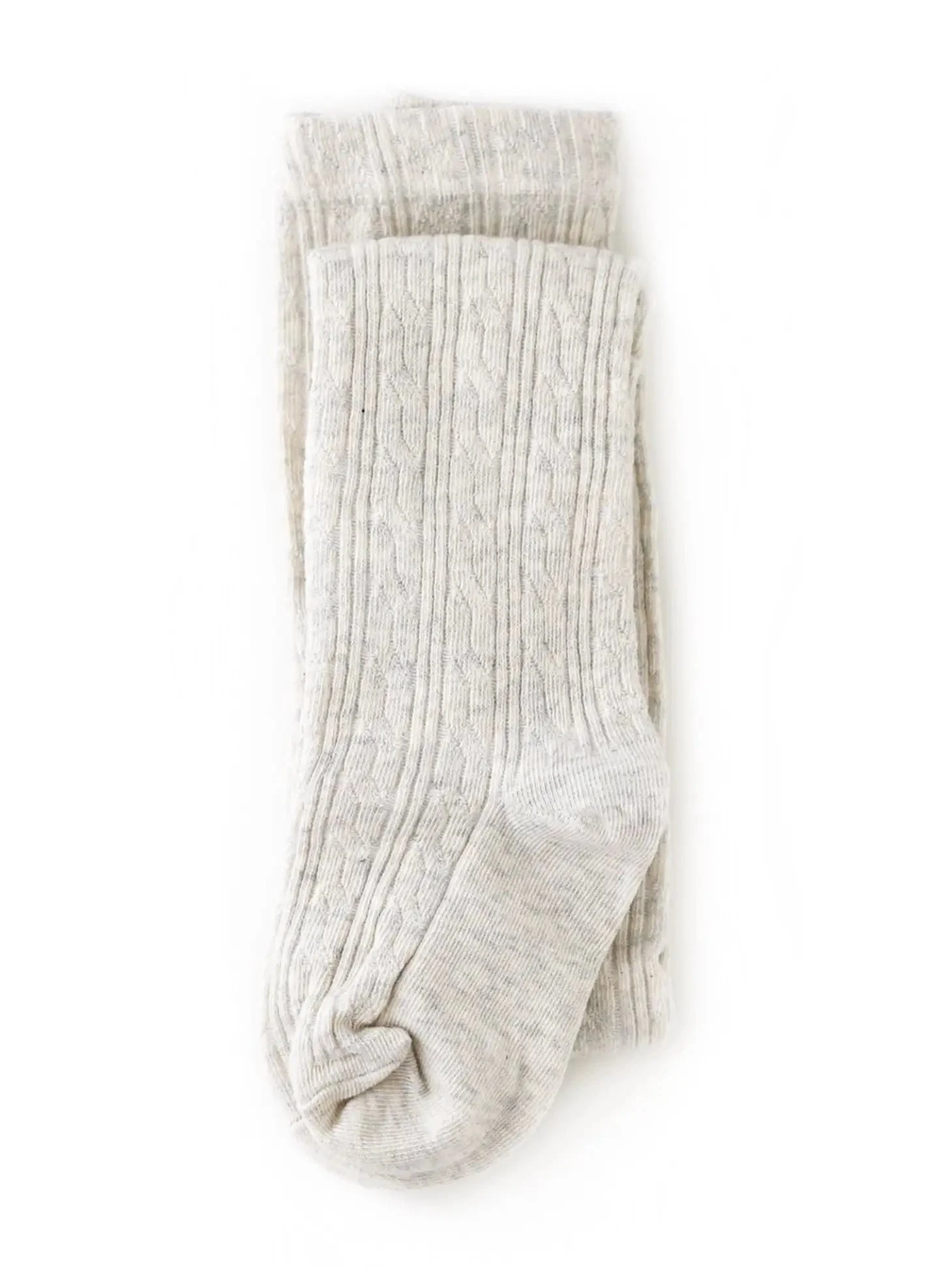 Heathered Ivory Cable Knit Tights 1 Heathered Ivory Cable Knit Tights