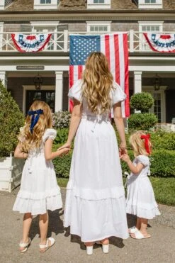 Antoinette Dress In White -Fashion Clothing Store ANTOINETTE SSS23 4THOFJULY RETOUCH 07 698278