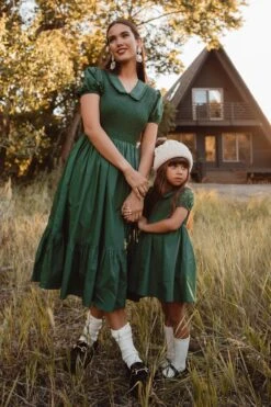 Mini Addie Dress In Green - FINAL SALE 21 Mini Addie Dress In Green - FINAL SALE -Fashion Clothing Store Addie Green 3 471501