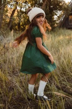 Mini Addie Dress In Green - FINAL SALE 20 Mini Addie Dress In Green - FINAL SALE -Fashion Clothing Store Addie Green 5 289307