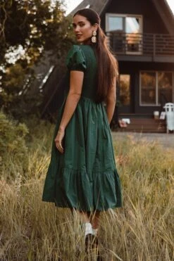Addie Dress In Green - FINAL SALE -Fashion Clothing Store Addie Green 9 177656