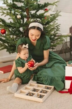 Baby Addie Romper In Green - FINAL SALE 14 Baby Addie Romper In Green - FINAL SALE -Fashion Clothing Store AddieGreen Baby 04 283514