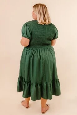 Addie Dress In Green - FINAL SALE -Fashion Clothing Store AddieGreen Studio H23 3 414283
