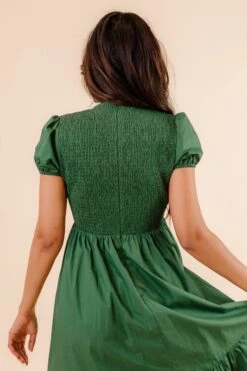 Addie Dress In Green - FINAL SALE -Fashion Clothing Store AddieGreen Studio H23 8 436248