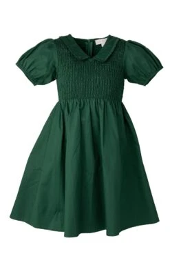 Mini Addie Dress In Green - FINAL SALE