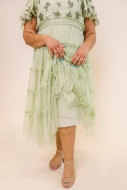 Anastasia Dress In Sage -Fashion Clothing Store AnastasiaSage Studio SS23 04 920064