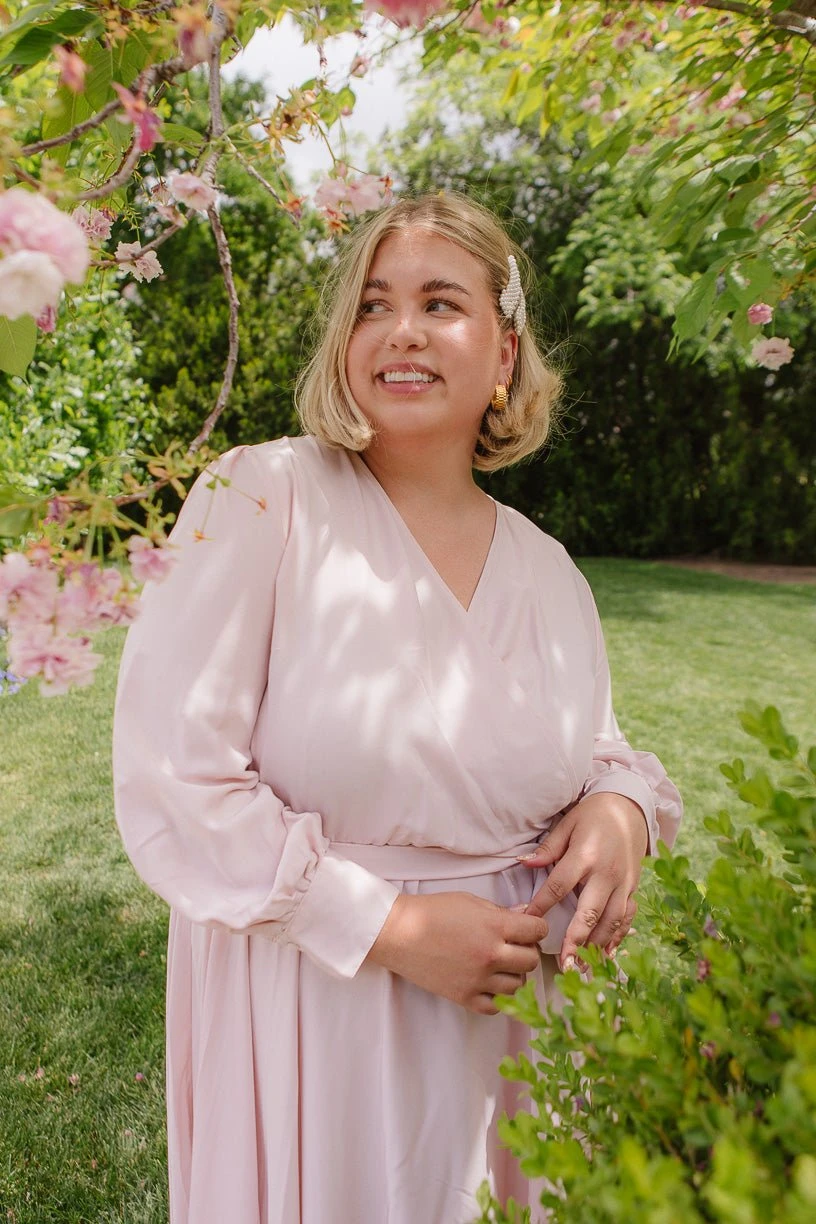 Andie Dress In Powder Pink 16 Andie Dress In Powder Pink - Image 16