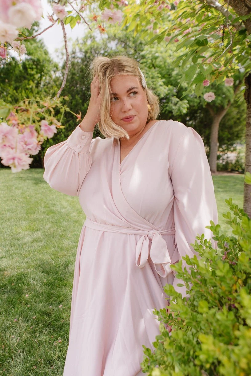 Andie Dress In Powder Pink 13 Andie Dress In Powder Pink - Image 13