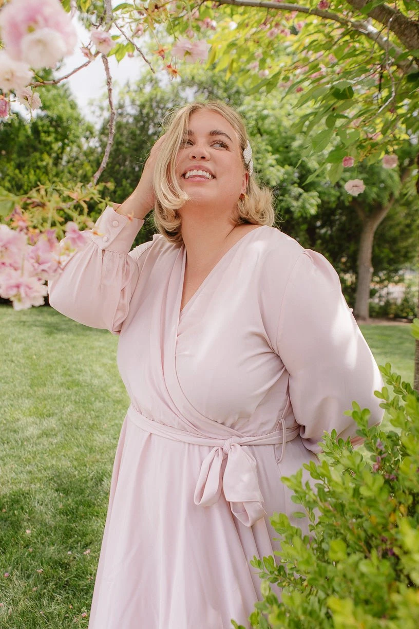 Andie Dress In Powder Pink 2 Andie Dress In Powder Pink - Image 2