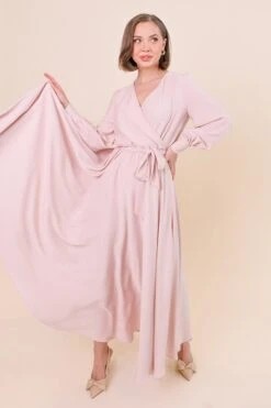 Andie Dress In Powder Pink 36 Andie Dress In Powder Pink -Fashion Clothing Store AndiePowderPink Studio S23 1 689190