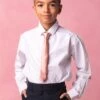 Boys Max Tie In Apricot Crush
