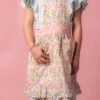 Mini Ivy Apron In Floral Cotton