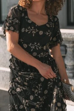 Athena Dress In Black - FINAL SALE -Fashion Clothing Store AthenaBlack Capitol N23 06 169886