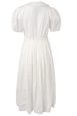 Betty Dress In White -Fashion Clothing Store BettyDress White back 203110