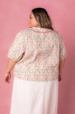 Betty Blouse In Floral 21 Betty Blouse In Floral -Fashion Clothing Store BettyFloral Studio LibertyLondon24 4 336998
