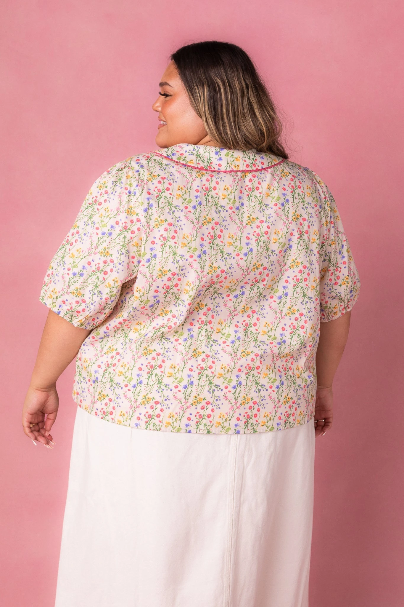 Betty Blouse In Floral 11 Betty Blouse In Floral - Image 11