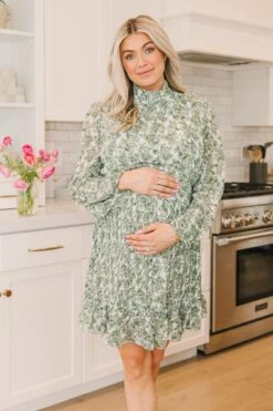 Brynley Dress In Green - FINAL SALE -Fashion Clothing Store BrynleyGreen MothersDay SS23 10 736979