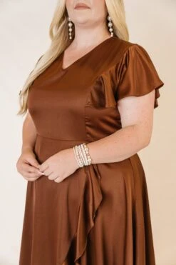 Callie Dress In Brown 14 Callie Dress In Brown -Fashion Clothing Store CallieBrown Studio F23 2 192998