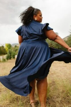 Callie Dress In Navy 17 Callie Dress In Navy -Fashion Clothing Store CallieNavy ConradRanch F23 08 665222