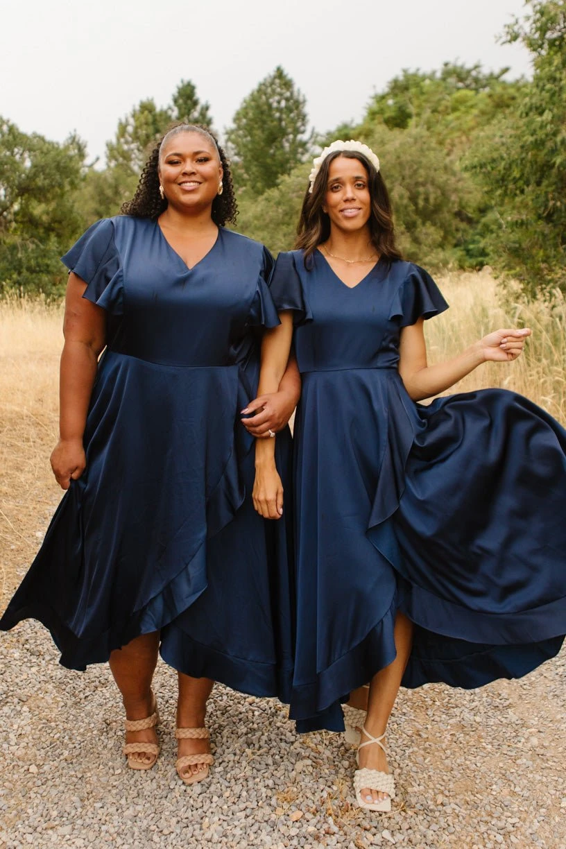 Callie Dress In Navy 1 Callie Dress In Navy