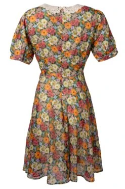 Cambridge Dress Made With Liberty Fabric -Fashion Clothing Store Cambridge Dress back