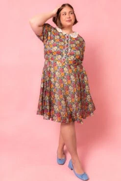 Cambridge Dress Made With Liberty Fabric -Fashion Clothing Store CambridgeDress Studio LibertyLondon24 15