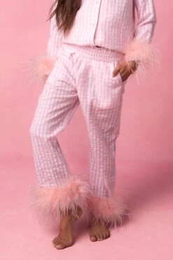 Mini Camille Night Set With Feathers -Fashion Clothing Store CamilleFeathers Studio Easter24 58 785624