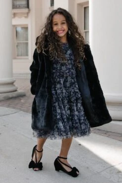 Mini Willa Coat In Black - FINAL SALE -Fashion Clothing Store Catherine MonsonBuilding W23 5 793179