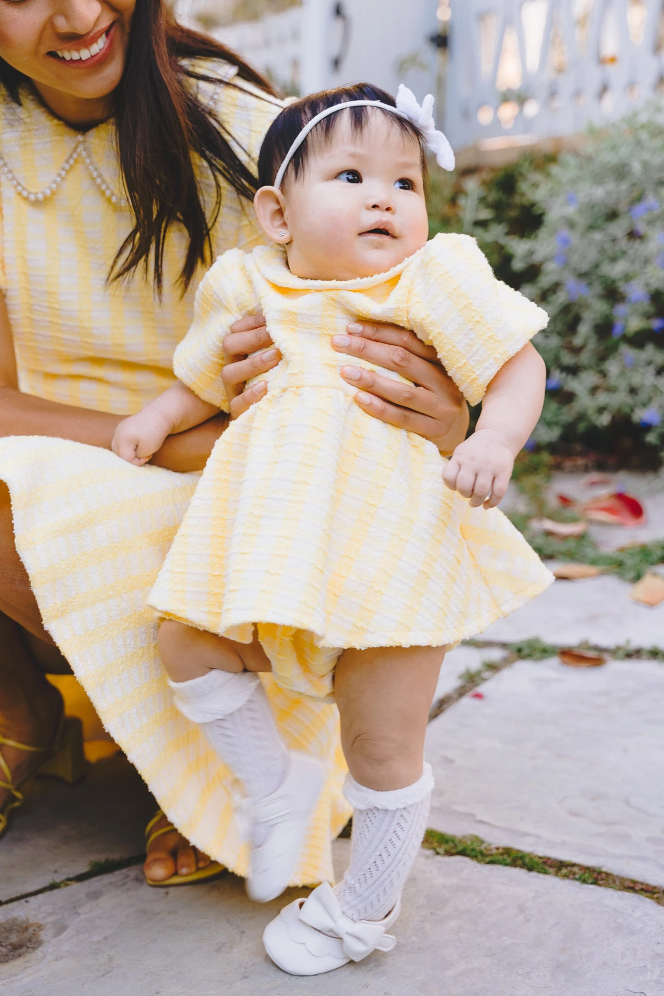 Baby Celine Dress Set In Yellow 2 Baby Celine Dress Set In Yellow - Image 2