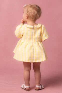 Baby Celine Dress Set In Yellow 9 Baby Celine Dress Set In Yellow -Fashion Clothing Store CelineYellow Studio Easter24 4 444258