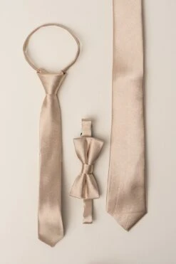 Baby Boys Henry Bow Tie In Champagne -Fashion Clothing Store ChampagneTie Studio Bridesmaids24 2