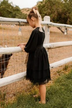 Mini Cosette Dress In Black - FINAL SALE 22 Mini Cosette Dress In Black - FINAL SALE -Fashion Clothing Store CosetteBlack ConradRanch F23 17 498793
