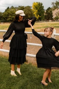 Mini Cosette Dress In Black - FINAL SALE 23 Mini Cosette Dress In Black - FINAL SALE -Fashion Clothing Store CosetteBlack ConradRanch F23 23 565150