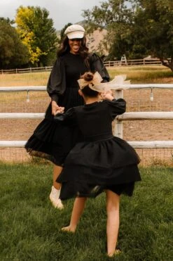 Mini Cosette Dress In Black - FINAL SALE 24 Mini Cosette Dress In Black - FINAL SALE -Fashion Clothing Store CosetteBlack ConradRanch F23 28 516590