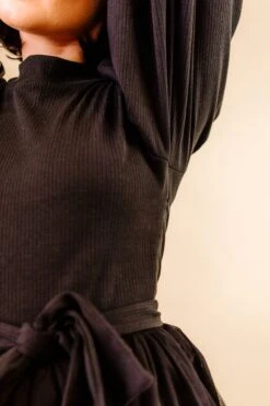 Cosette Midi Dress In Black - FINAL SALE -Fashion Clothing Store CosetteBlack Studio F23 10 995629