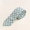 Mens Max Tie In Mint Gingham