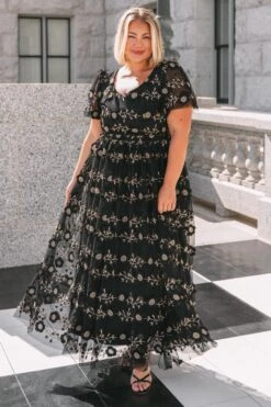 Athena Dress In Black - FINAL SALE