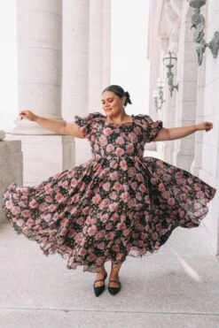 Melody Dress In Midnight Rose 21 Melody Dress In Midnight Rose -Fashion Clothing Store DSC06261 890467