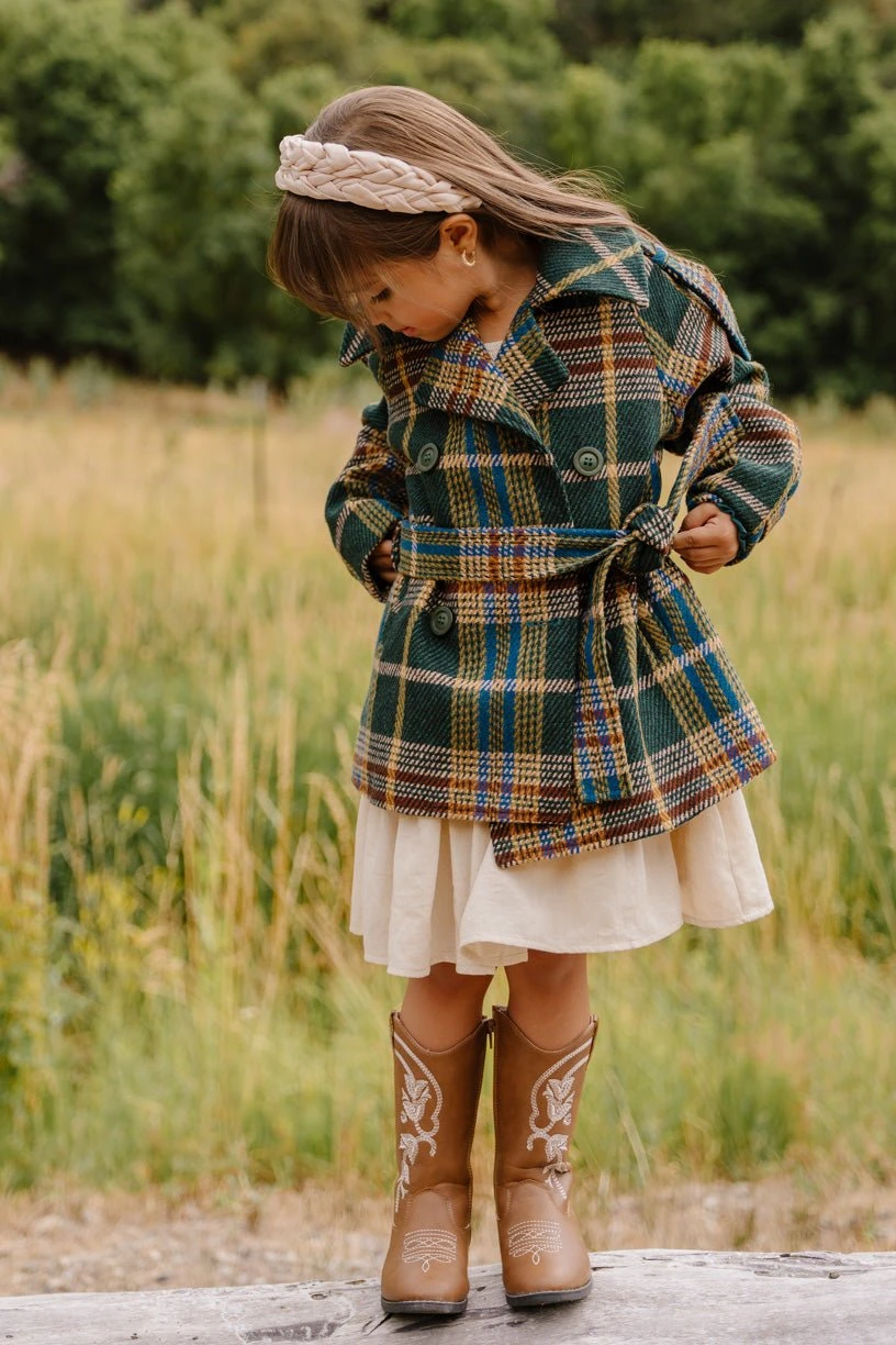 Mini Holly Plaid Coat - FINAL SALE 1 Mini Holly Plaid Coat - FINAL SALE