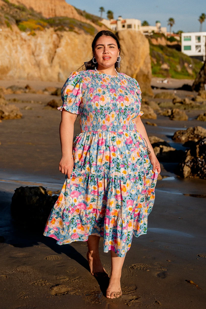 Delia Dress In Blue 2 Delia Dress In Blue - Image 2