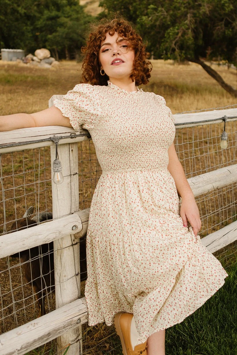 Delia Dress In Ditsy Floral 8 Delia Dress In Ditsy Floral - Image 8