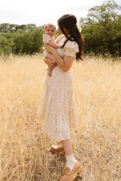 Delia Dress In Ditsy Floral 34 Delia Dress In Ditsy Floral -Fashion Clothing Store DeliaDitsyFloral QuietMeadows F23 59 788996