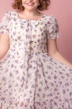 Dolly Dress In Violet Rose -Fashion Clothing Store Dolly Studio Easter24 4 972188