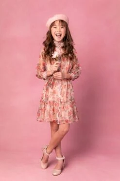 Mini Eleanor Dress In Pink Floral - FINAL SALE 13 Mini Eleanor Dress In Pink Floral - FINAL SALE -Fashion Clothing Store Eleanor Studio 1 1f678bea eb91 4c43 b354 663a06641e8e 695262
