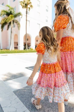 Mini Emily Dress In Sorbet -Fashion Clothing Store EmilySorbet Florida SS23 34