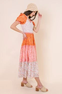 Emily Dress In Sorbet -Fashion Clothing Store EmilySorbet Studio SS23 06 178896