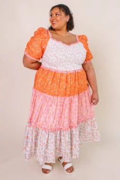 Emily Dress In Sorbet -Fashion Clothing Store EmilySorbet Studio SS23 12 343647