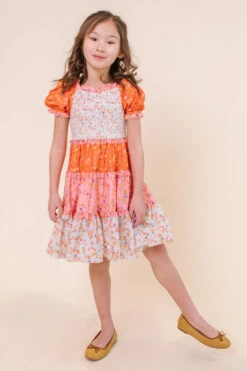 Mini Emily Dress In Sorbet -Fashion Clothing Store EmilySorbet Studio SS23 16