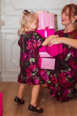 Mini Evelyn Dress In Floral Sequin - FINAL SALE -Fashion Clothing Store Evelyn TashHome H23 64 633104